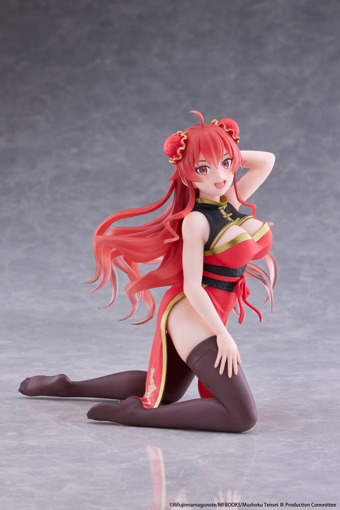 PRE ORDINE - Mushoku Tensei: Jobless Reincarnation Desktop Cute PVC Figure Eris Greyrat (Chinese Dress Ver.) 13 cm