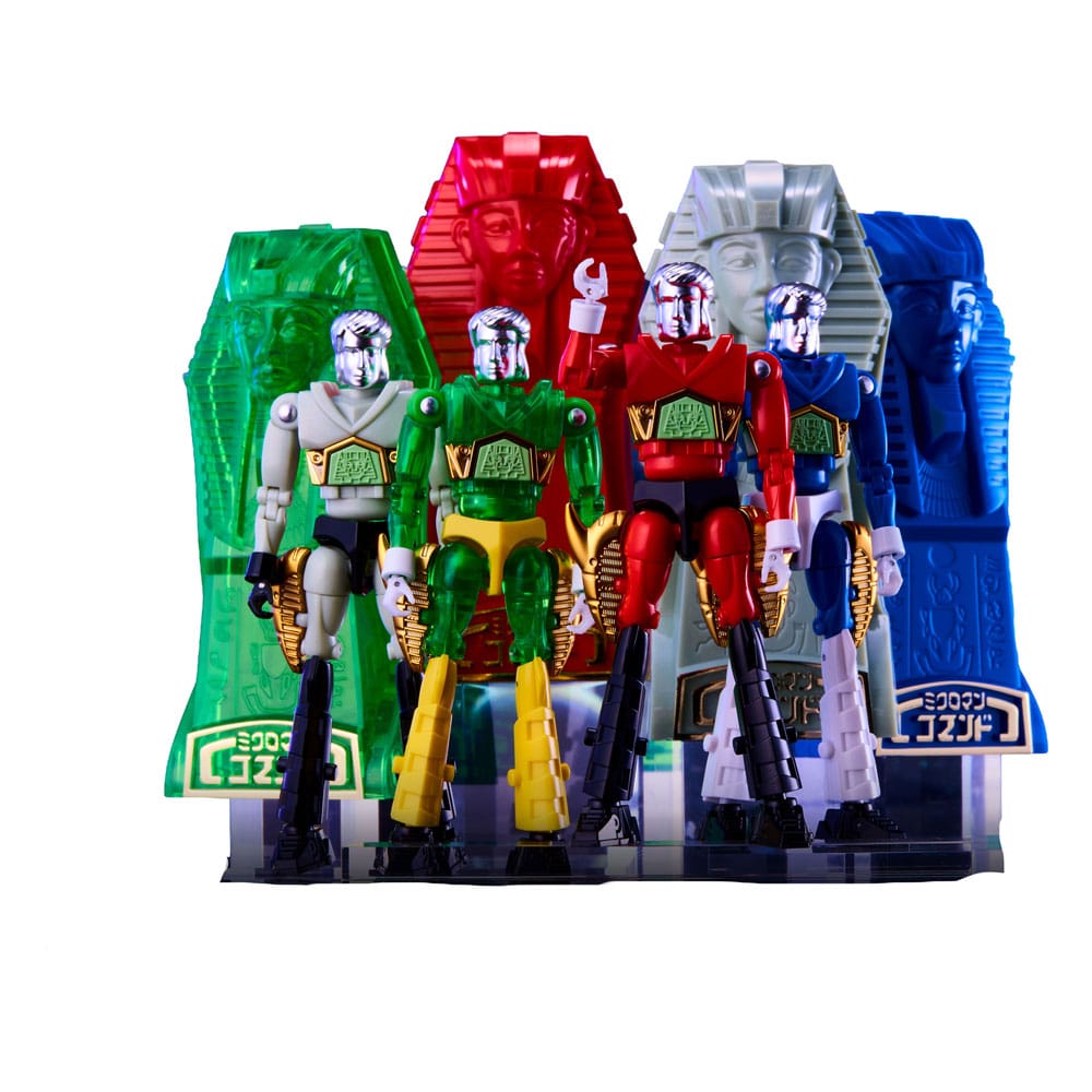PRE ORDINE - Legacysoul Action Figure Microman Command No. 2 4er Set