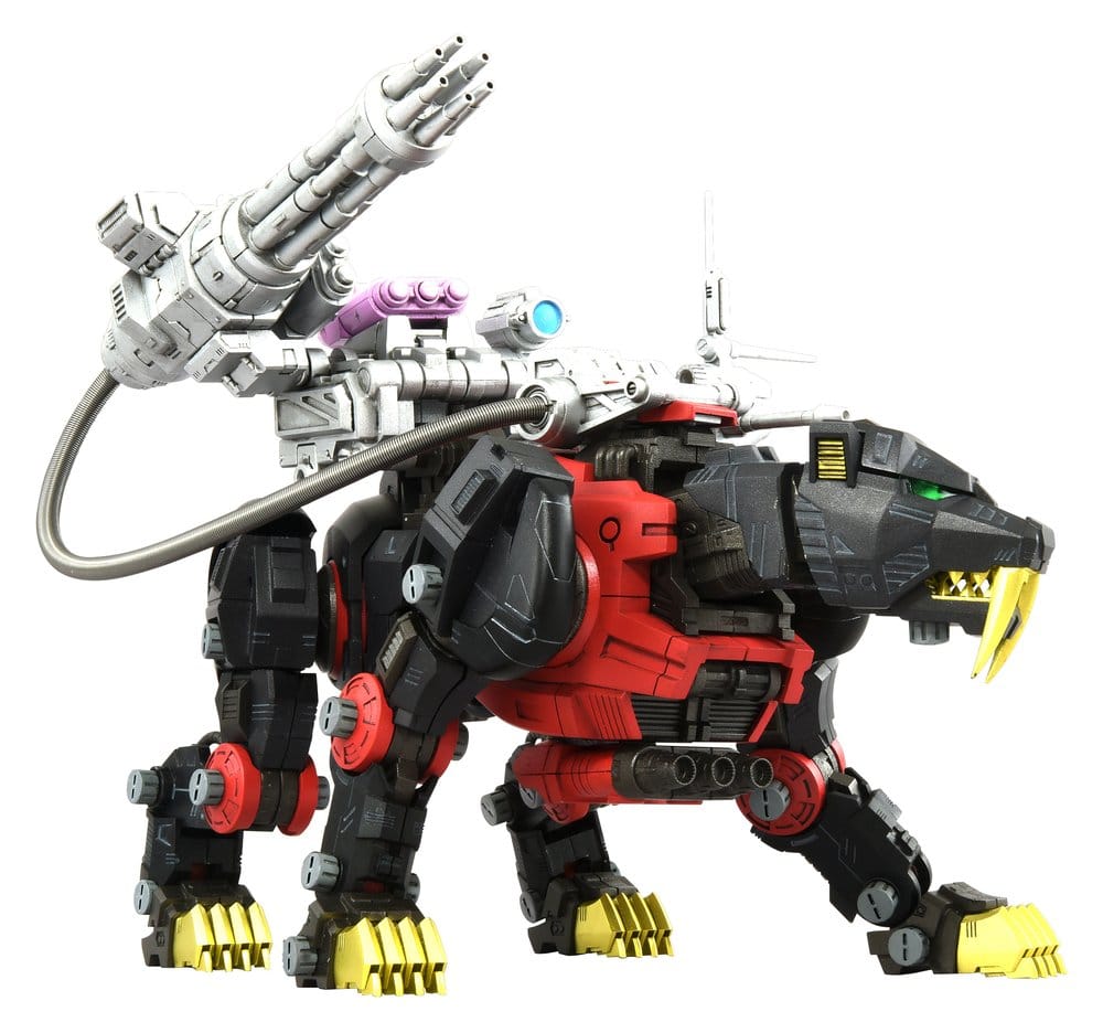 PRE ORDINE - Zoids Plastic Model Kit 1/100 RMZ-006 Saber Tiger Schwarz Special 19 cm