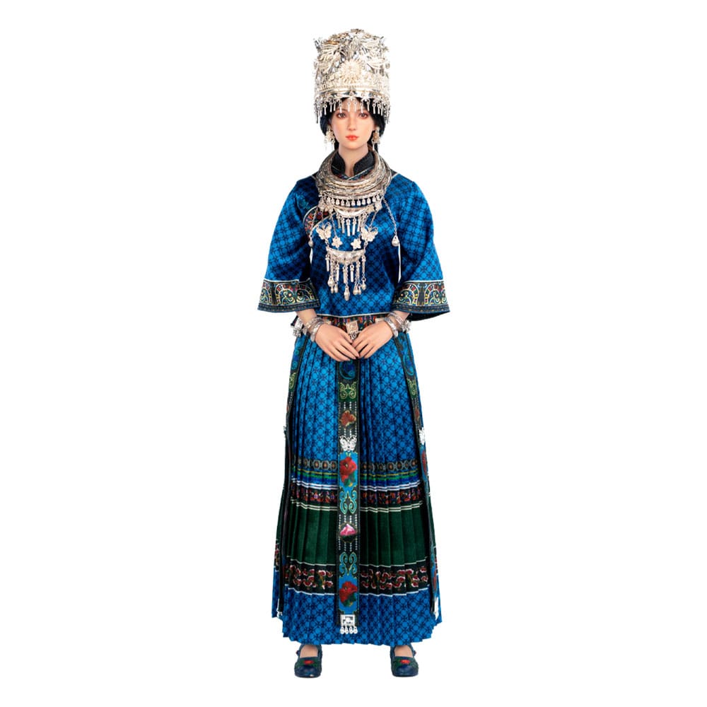 PRE ORDINE - The Miao of China's 56 Ethnic Groups Figure 1/6 Blue 30 cm