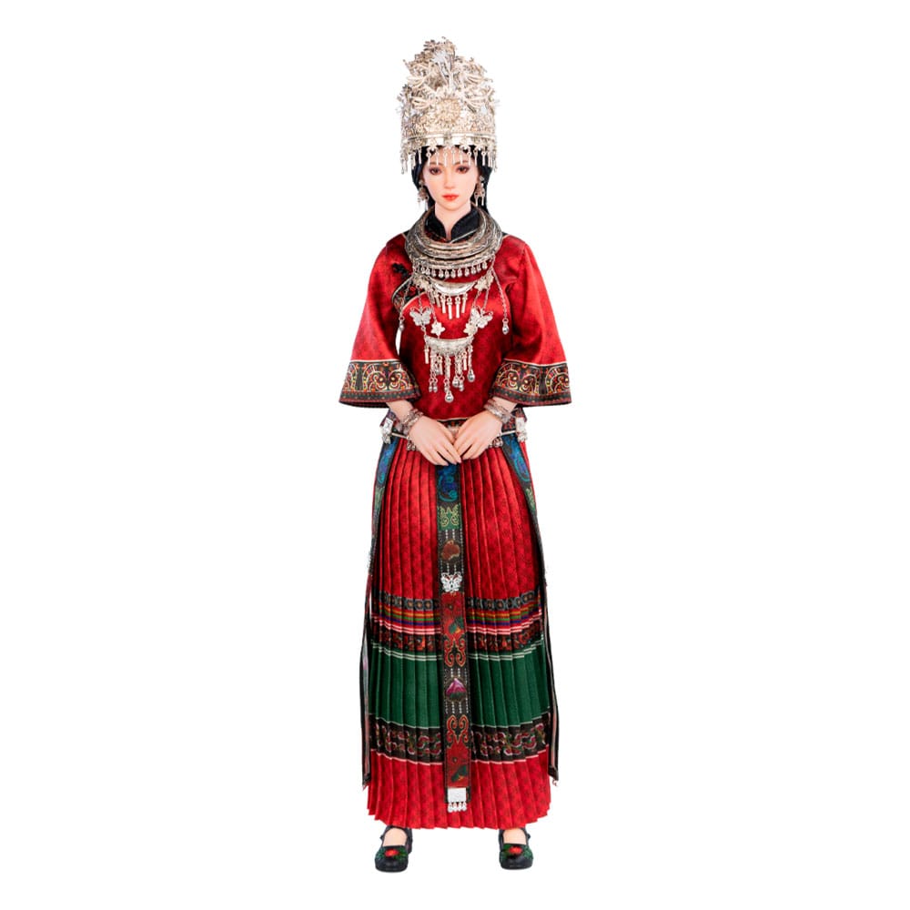 PRE ORDINE - The Miao of China's 56 Ethnic Groups Figure 1/6 Red 30 cm