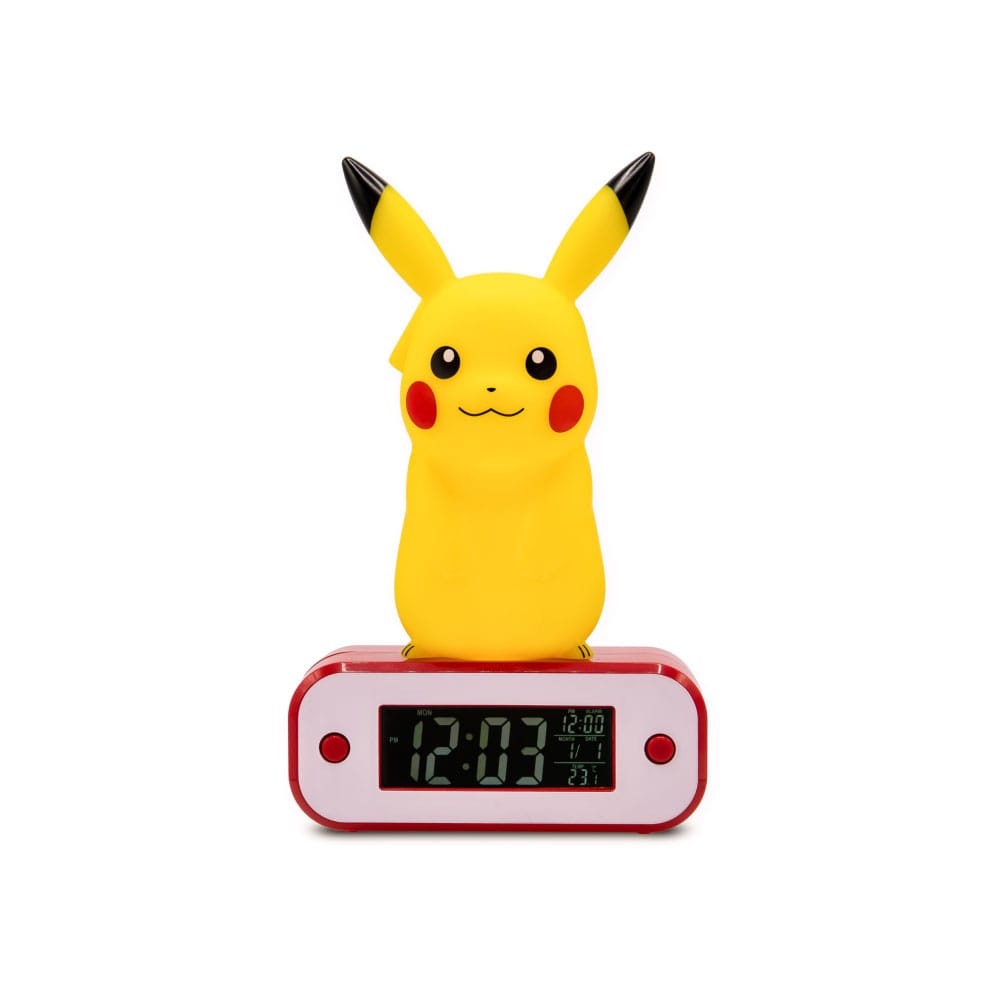 PRE ORDINE - Pokémon Alarm Clock with Light Pikachu 18 cm