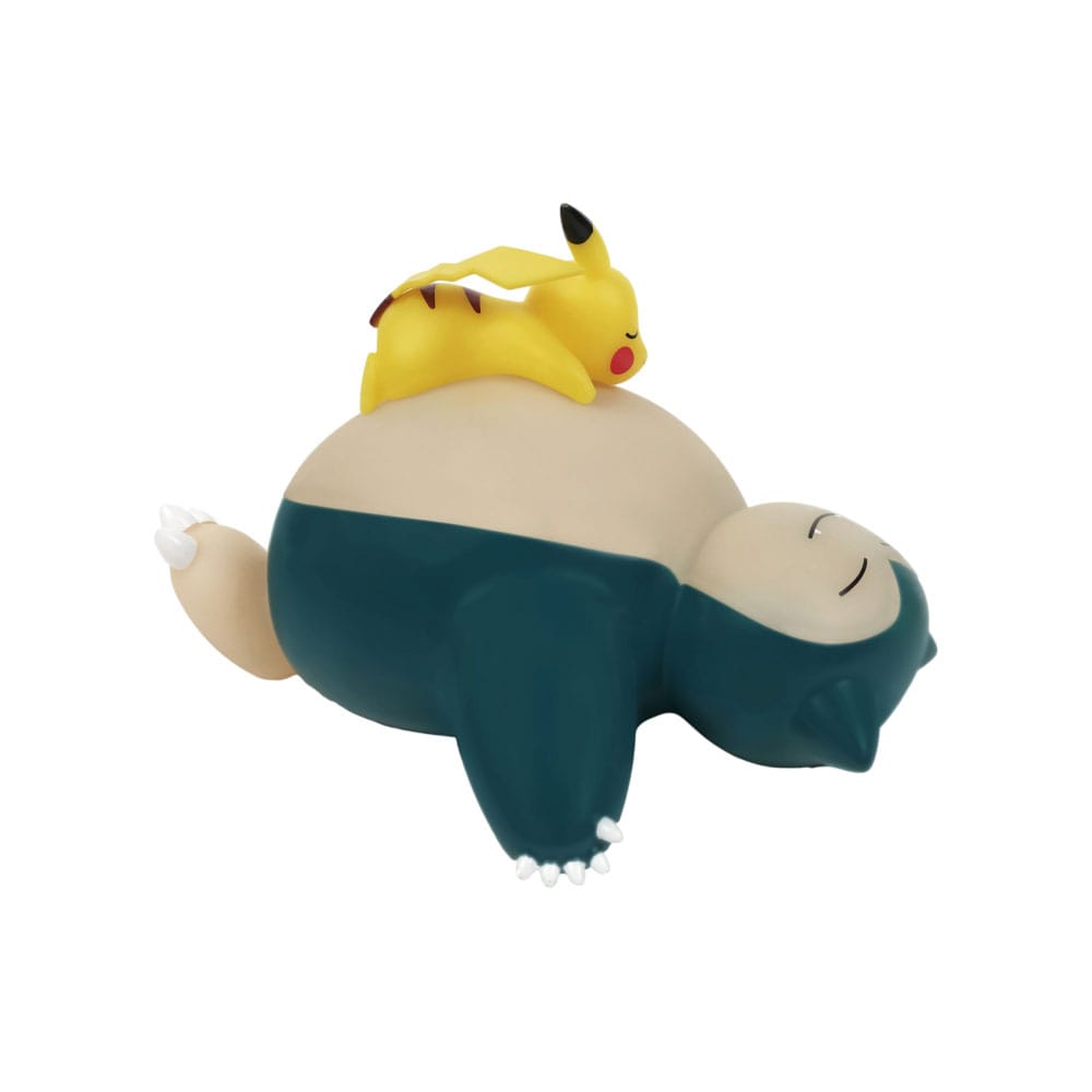 PRE ORDINE - Pokémon LED Light Snorlax and Pikachu Sleeping 25 cm