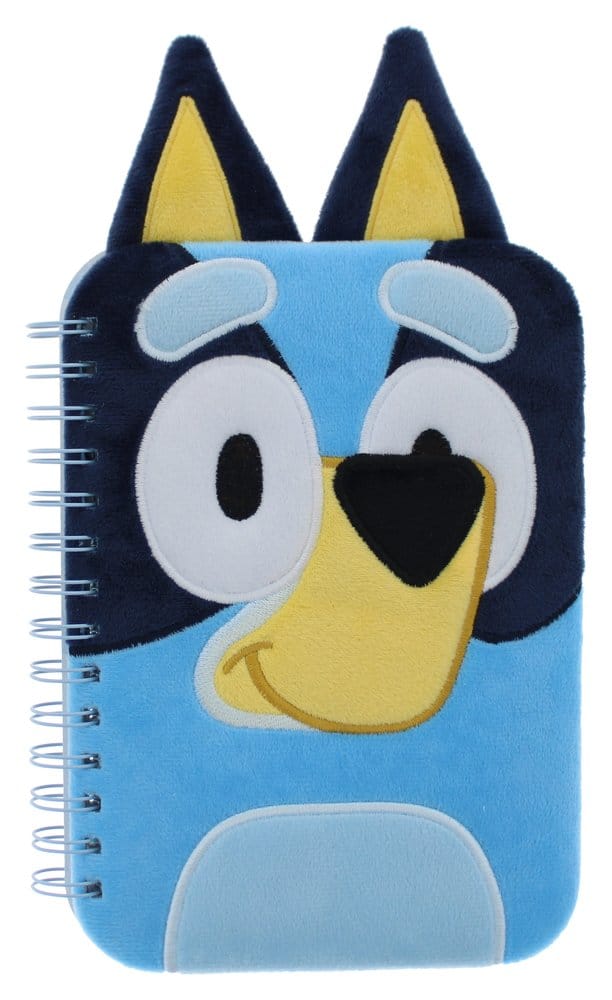 PRE ORDINE - Bluey Plush Notebook Blue