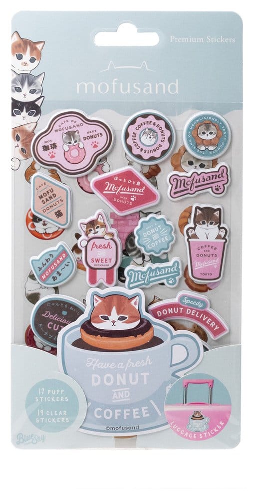 PRE ORDINE - Mofusand Sticker Set Premium