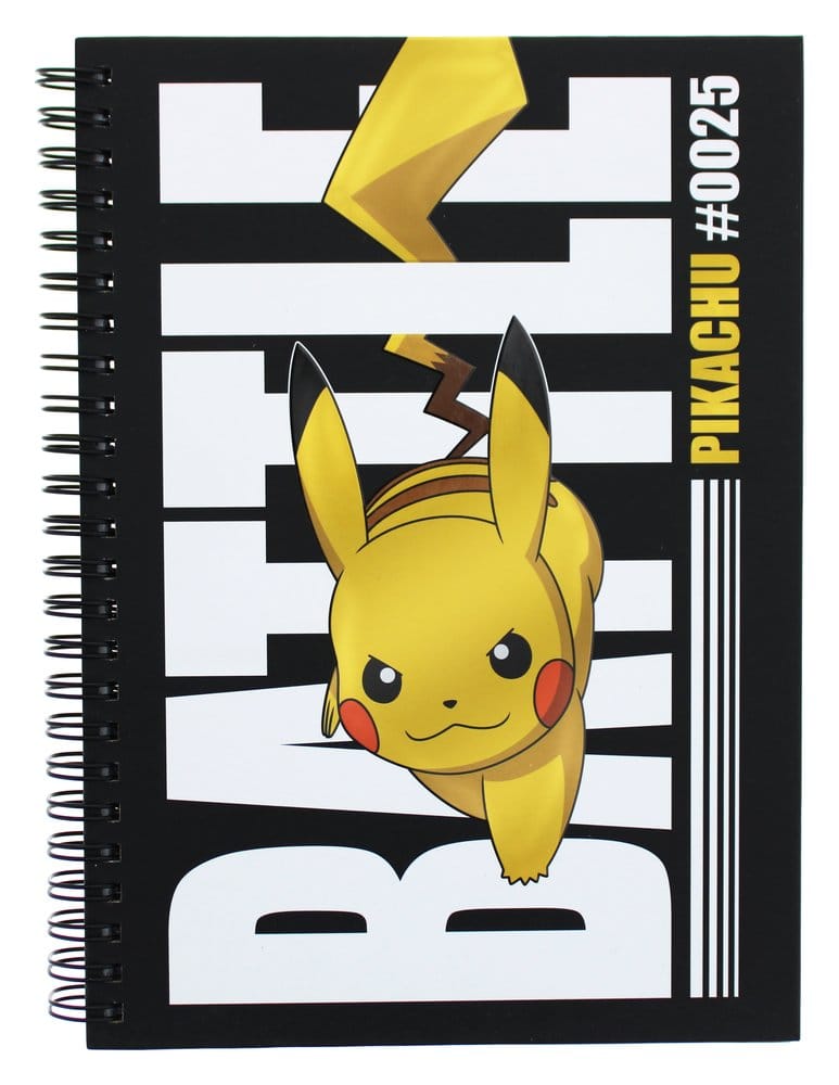 PRE ORDINE - Pokémon Notebook A5 Battle Pikachu