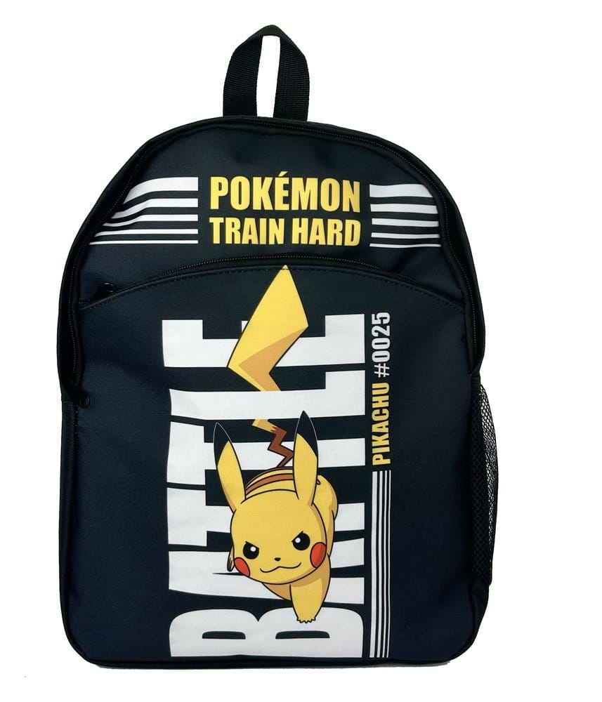PRE ORDINE - Pokémon Backpack Pokémon Train Hard Black