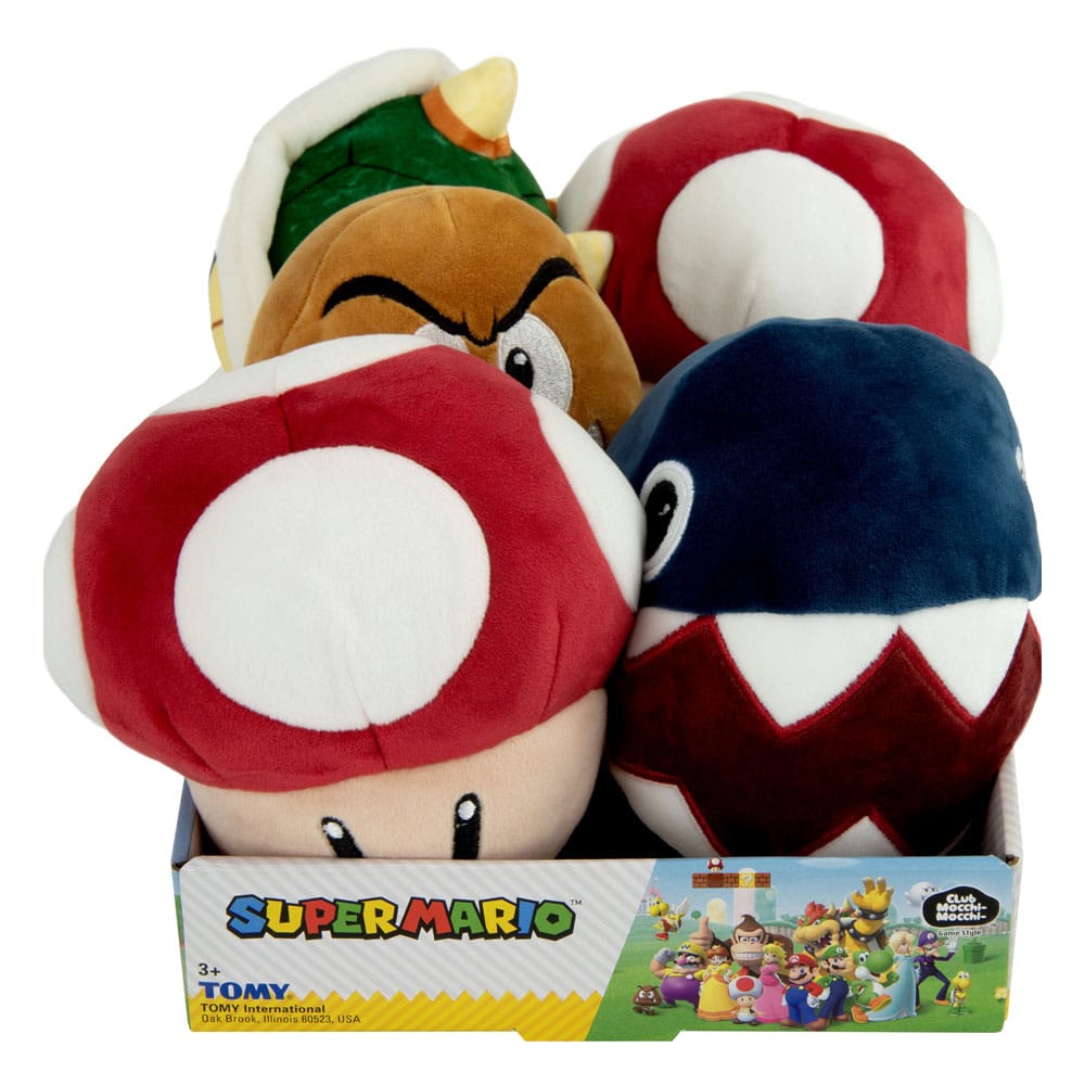 PRE ORDINE - Super Mario Mocchi-Mocchi Junior Plush Figures Wave 11 15 cm Assortment (5)