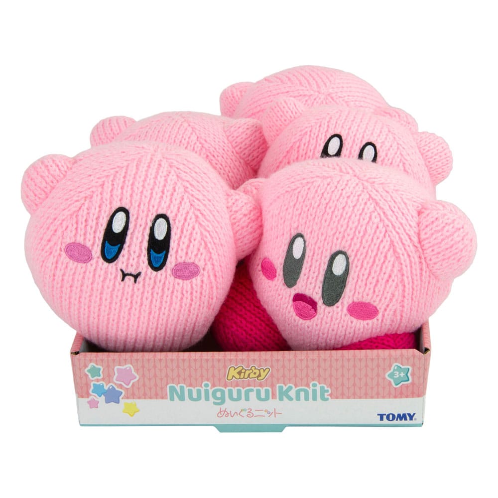PRE ORDINE - Kirby Junior Nuiguru-Knit Plush Figures Wave 1 15 cm Assortment (5)