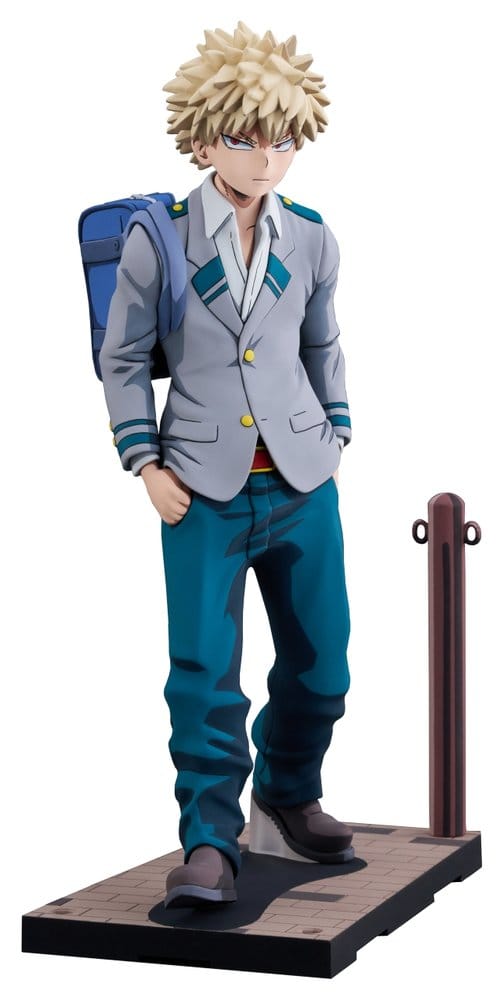 PRE ORDINE - My Hero Academia PVC Figure 1/8 Katsuki Bakugo U.A. High School Uniform 2Dimensioning version 23 cm