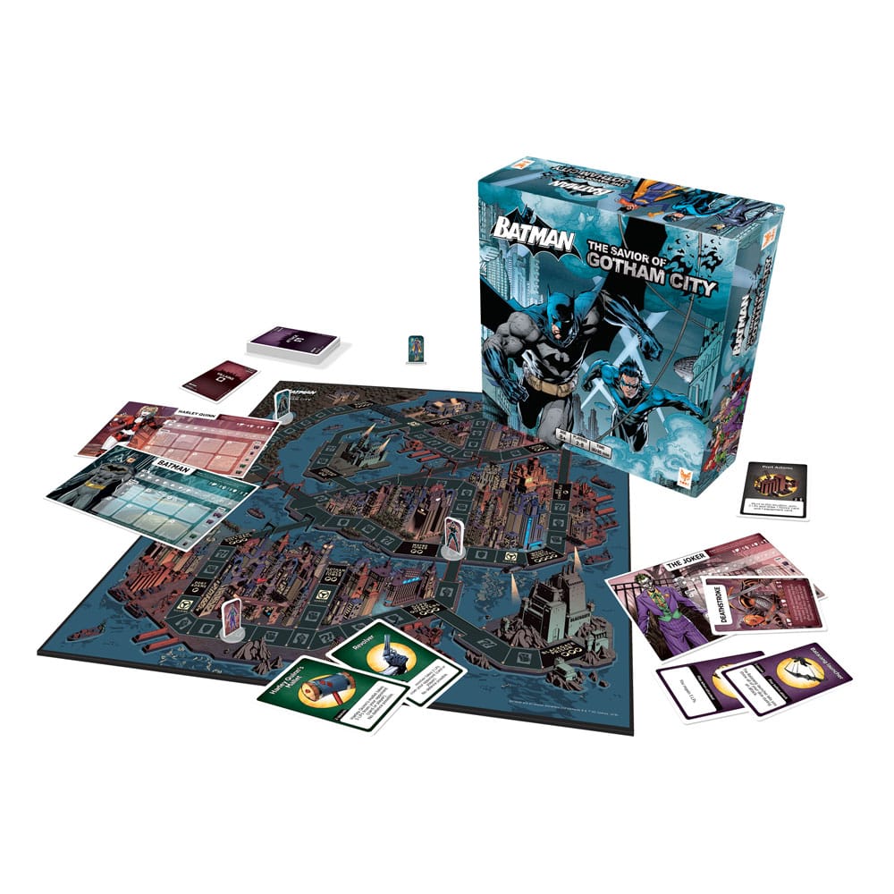 PRE ORDINE - DC Comics Board Game Batman The Savior of Gotham City *English Version*