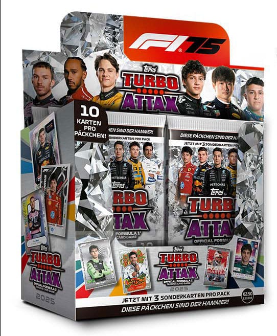 PRE ORDINE - Formula 1 Turbo Attax TCG 2025 Booster Display (24)