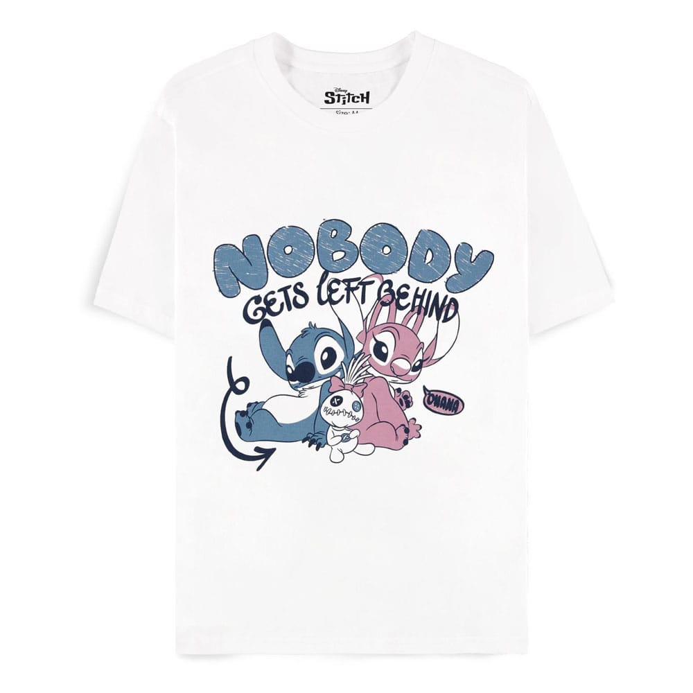 Lilo & Stitch T-Shirt Nobody Gets Left Behind Size XL