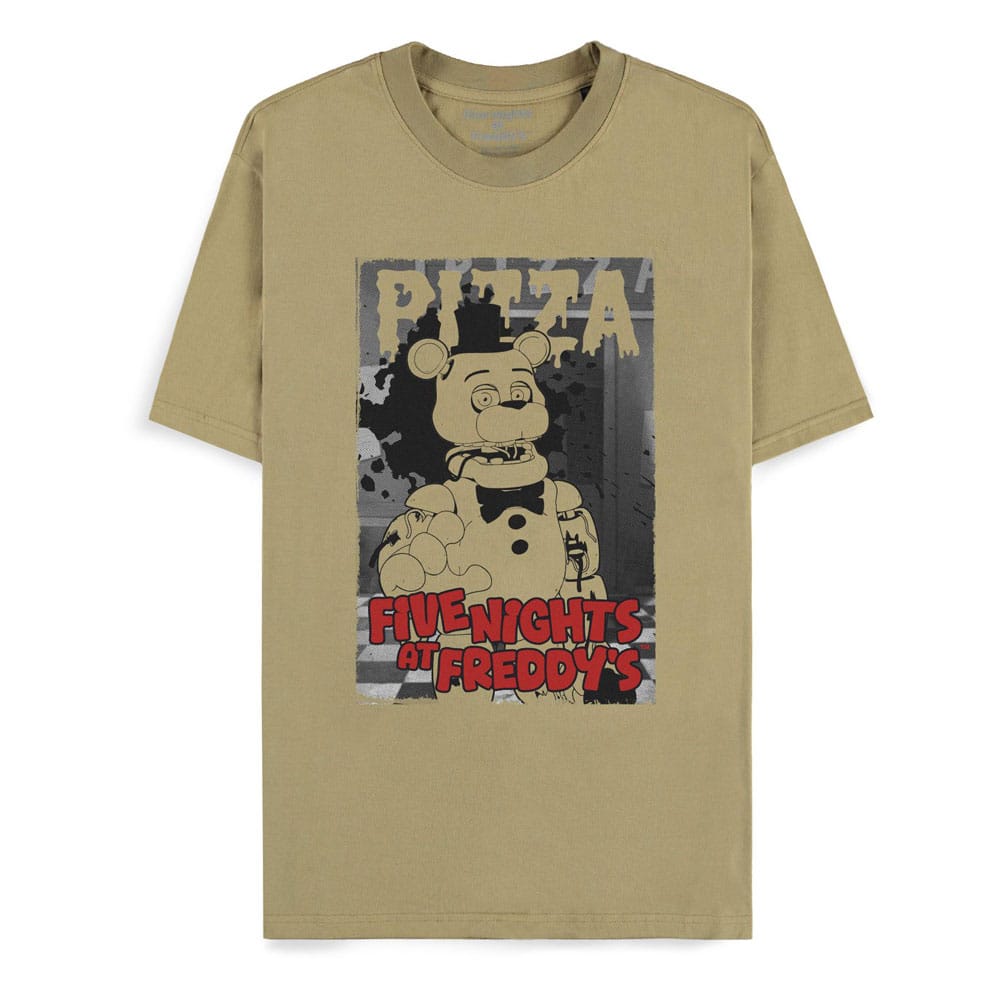 Five Nights at Freddy's T-Shirt Pizza Men's Size XL