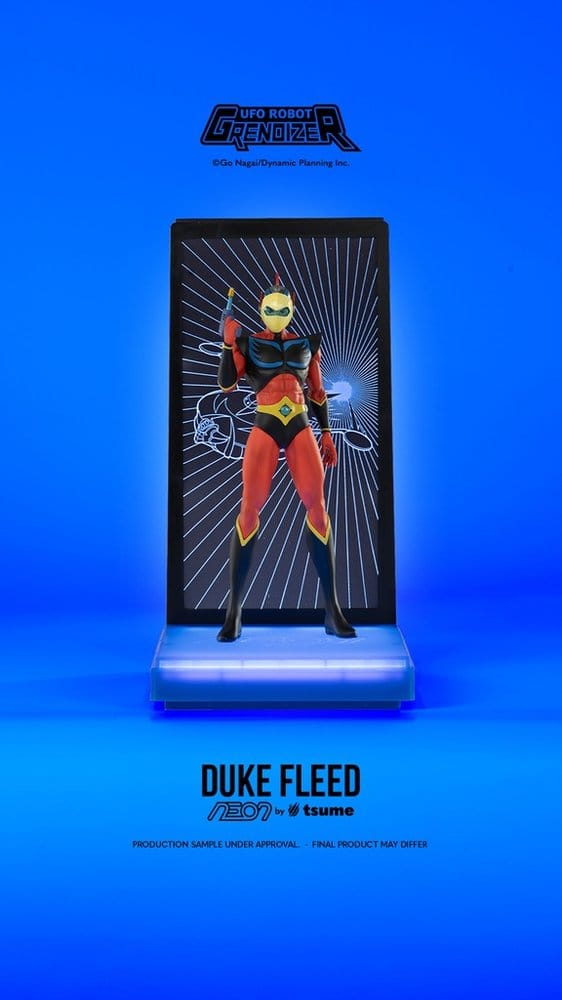 PRE ORDINE - TSUME - Grendizer Neon Figure 1/9 Duke Fleed - Actarus 25 cm