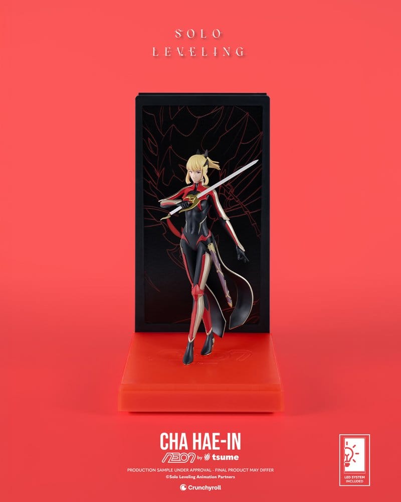 PRE ORDINE - Solo Leveling Neon Figure 1/9 Cha Hae-In 20 cm