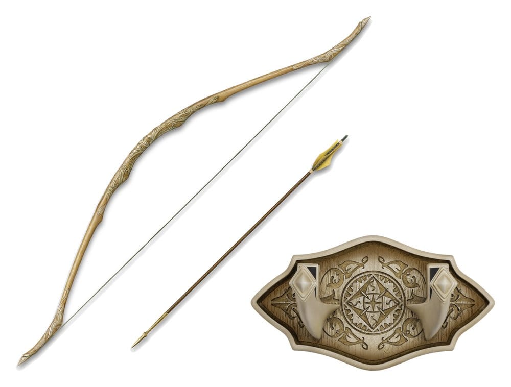 PRE ORDINE - Lord of the Rings Replica 1/1 Legolas Lothlorien Bow with arrow 97 cm