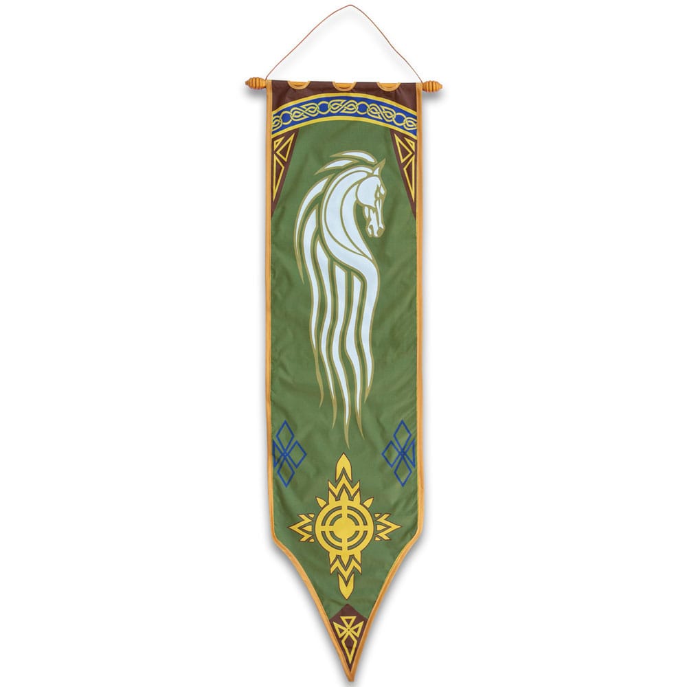 PRE ORDINE - Lord of the Rings Replica 1/1 Rohan Banner 167 cm