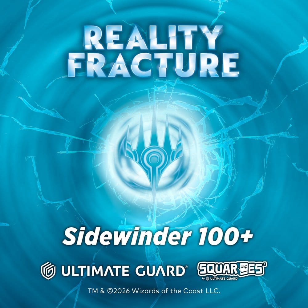 Ultimate Guard Sidewinder 100+ Xenoskin Magic: The Gathering "Reality Fracture" - Blue Mythic