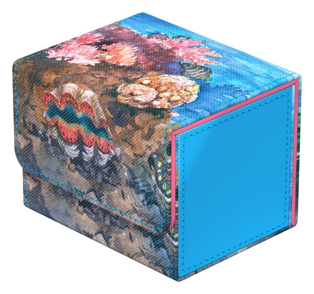 Ultimate Guard Sidewinder 100+ Xenoskin "Coral Places" - Seablue Hush