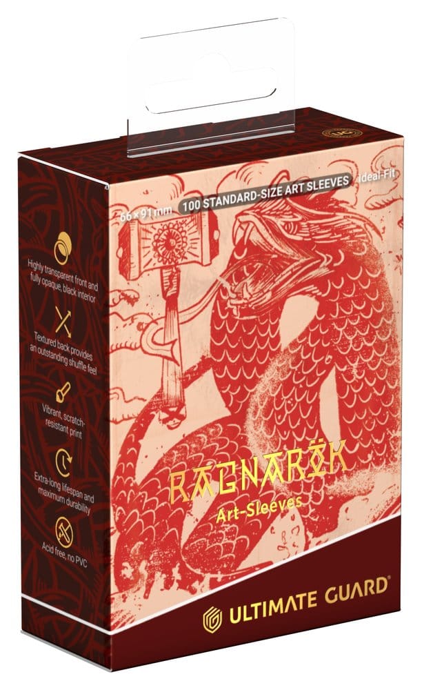 PRE ORDINE - Ultimate Guard Art Sleeves "Ragnarök" - Jörmungandr