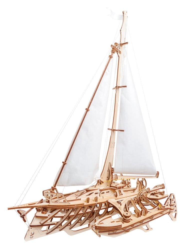 PRE ORDINE - Ugears 3D Wooden Puzzle Trimaran Merihobus