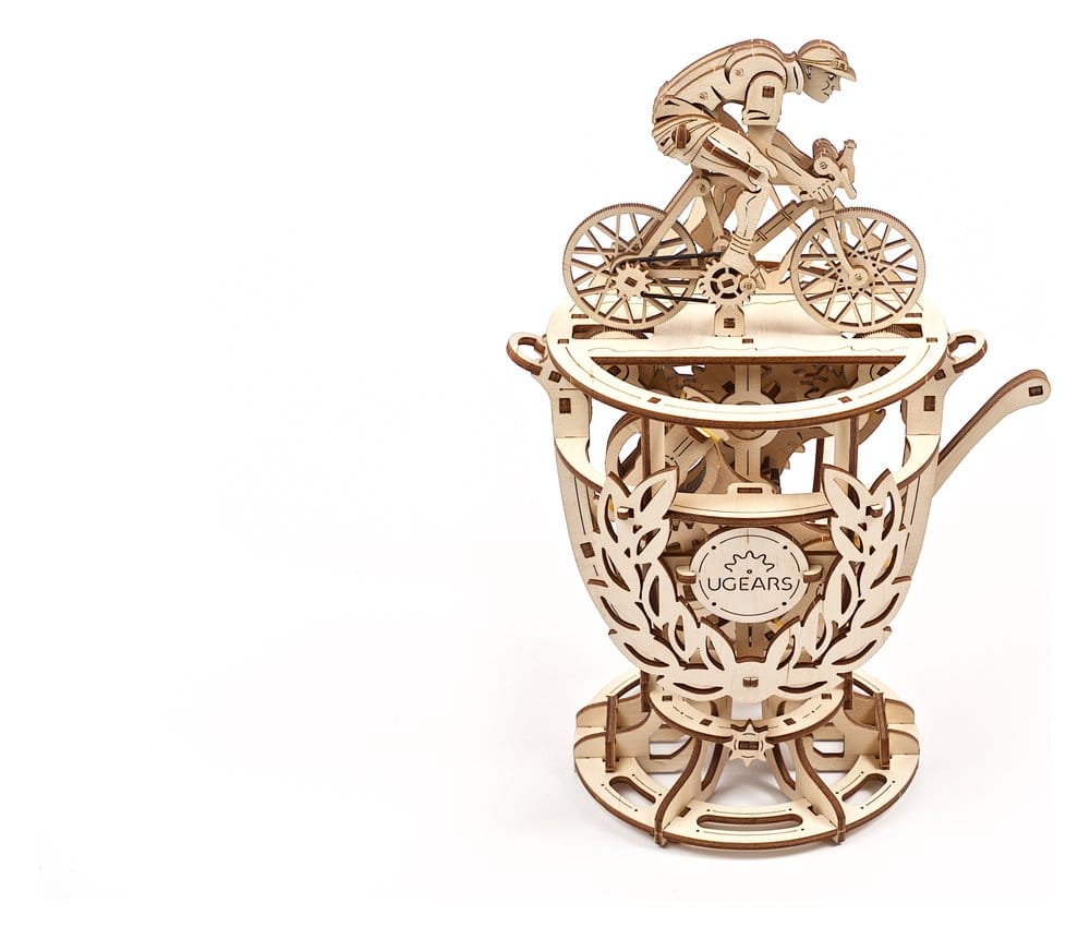 PRE ORDINE - Ugears 3D Wooden Puzzle Automaton Cyclist