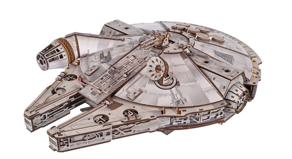 PRE ORDINE - Star Wars 3D Wooden Puzzle Millennium Falcon