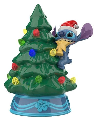 PRE ORDINE - Disney Ceramic Christmas Tree with Lights Stitch 15 cm