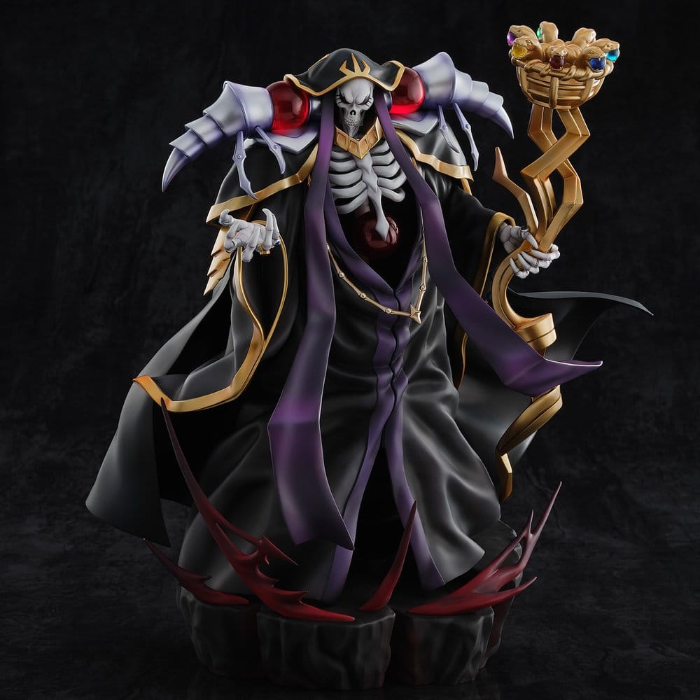 PRE ORDINE - Overlord PVC Figure Ainz Ooal Gown 10th Anniversary so-bin Ver. 34 cm
