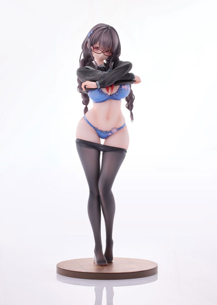 PRE ORDINE - Original Character PVC 1/6 Gap Glasses Girl Who Doesn't Want To Take Physical Education Class 28 cm