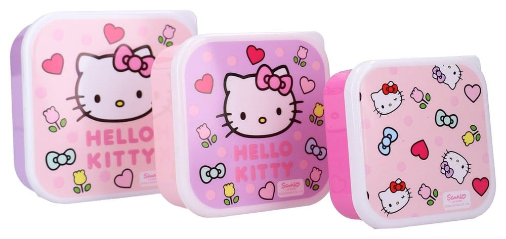 PRE ORDINE - Hello Kitty Snackbox Set Fresh Bites 12 cm
