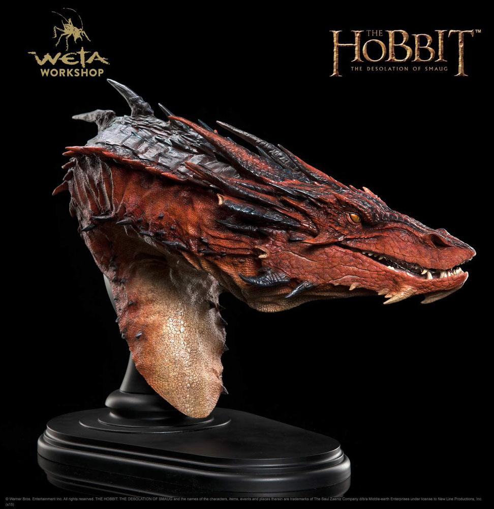 PRE ORDINE - The Hobbit The Desolation of Smaug Bust Smaug 36 cm