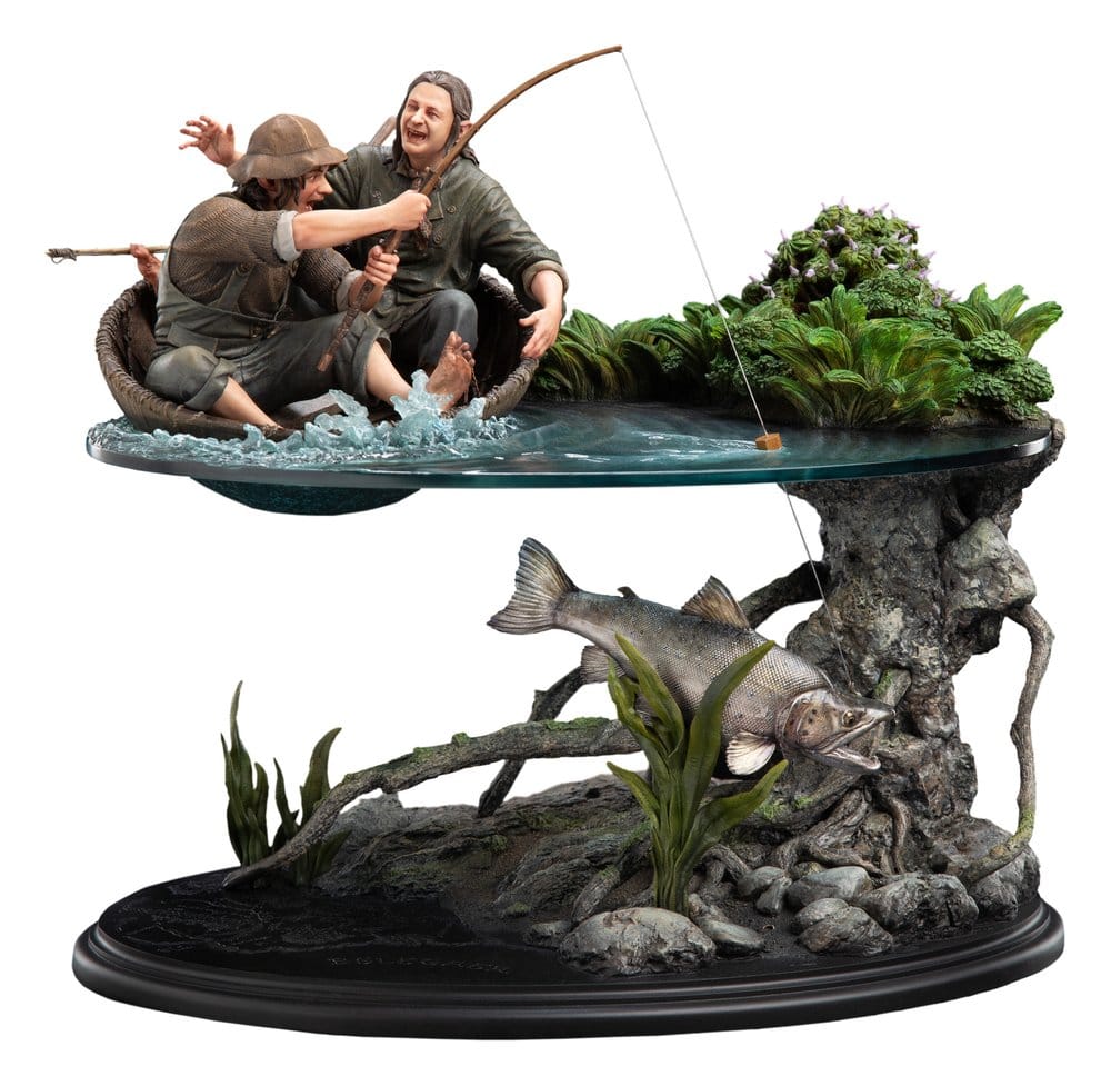 PRE ORDINE - The Lord of the Rings Statue 1/6 Sméagol & Déagol: A Shadow of the Past Limited Edition 34 cm