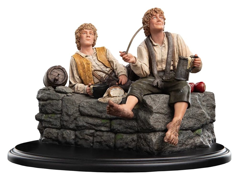 PRE ORDINE - The Lord of the Rings Mini Statue Merry and Pippin 12 cm