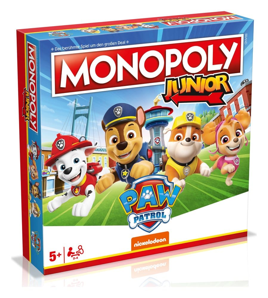 PRE ORDINE - PAW Patrol Board Game Monopoly Junior *German Version*