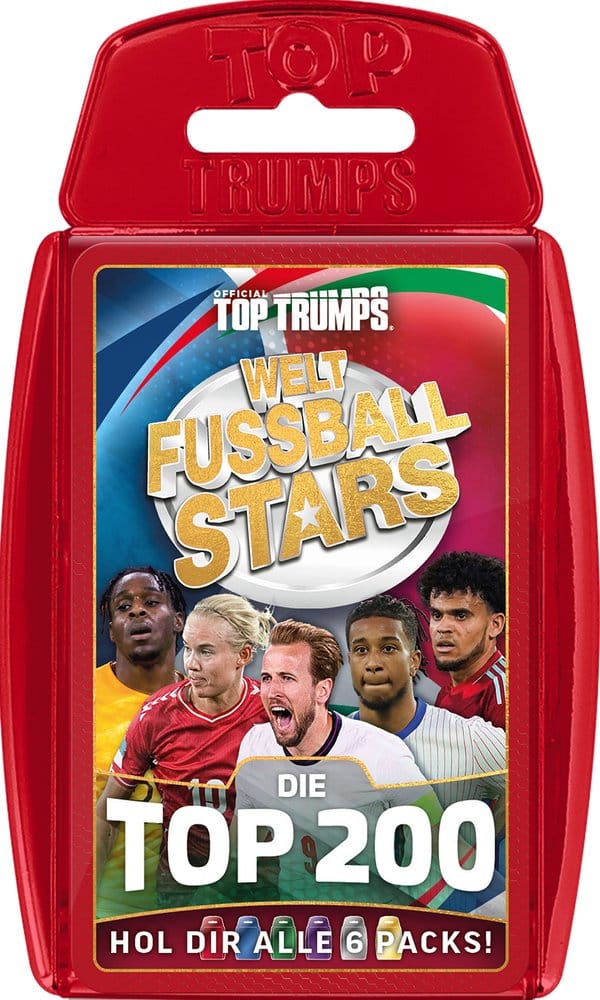 PRE ORDINE - World Football Stars Card Game 200 Pack 1 *German Version*