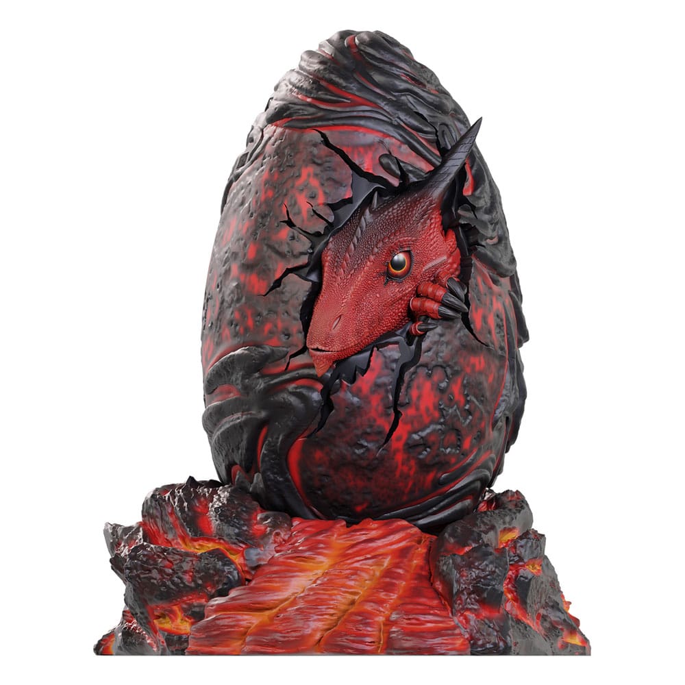 PRE ORDINE - Dungeons & Dragons Replicas of the Realms Statue Red Dragon Egg 13 cm