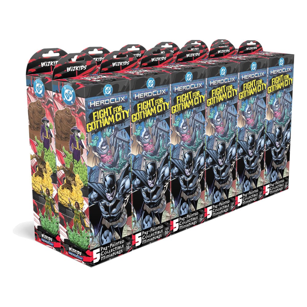 PRE ORDINE - DC Comics HeroClix: Fight for Gotham City Booster Brick (12)