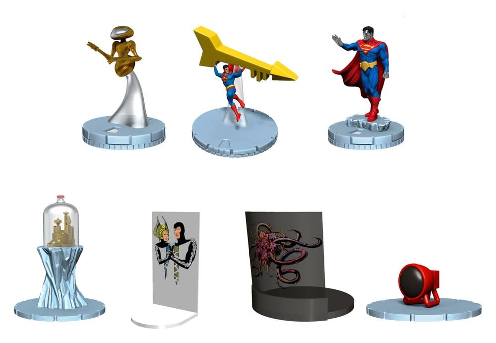 PRE ORDINE - DC Comics Wizkids HeroClix Iconix Mini Figures Fortress of Solitude Vol 1 13 cm