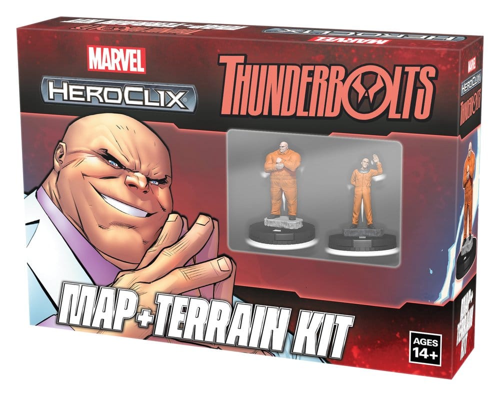 PRE ORDINE - Marvel HeroClix: Thunderbolts Map and Terrain Kit *English Version*