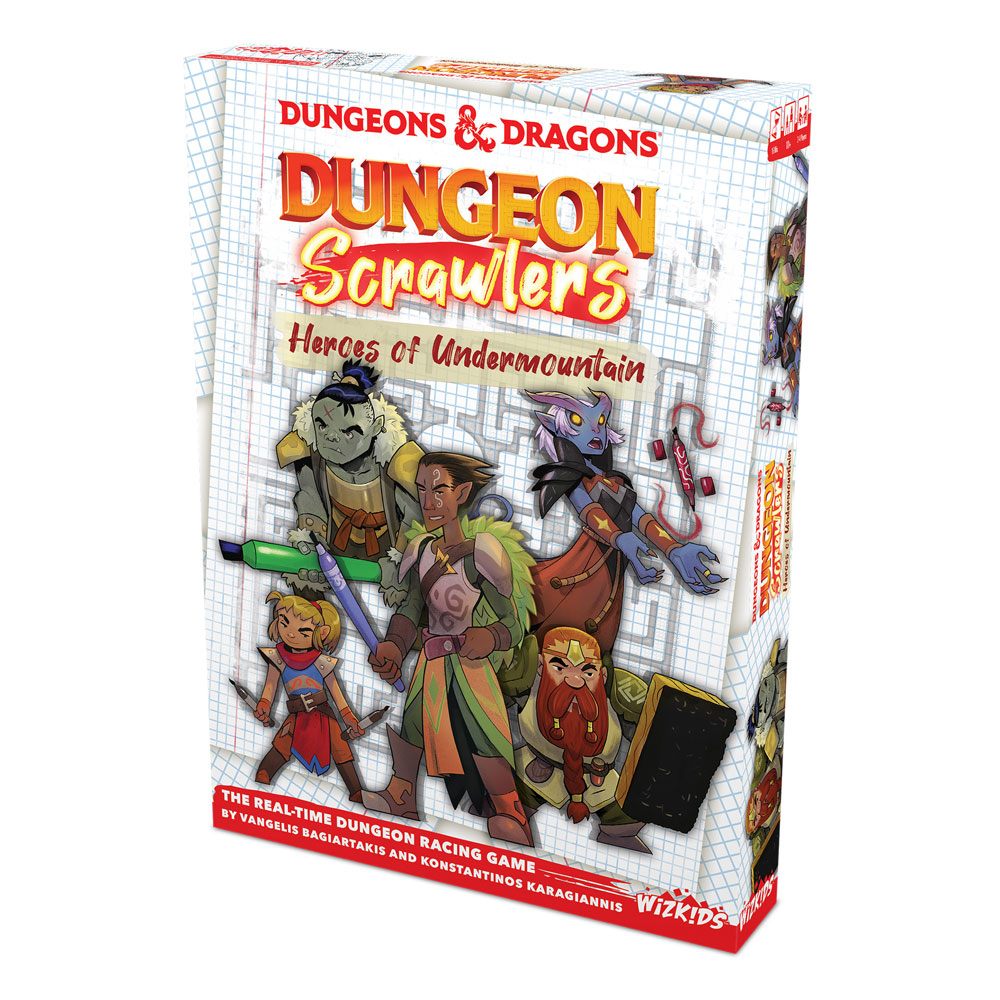PRE ORDINE - D&D Dungeon Scrawlers: Heroes of Undermountain Board Game *English Version*
