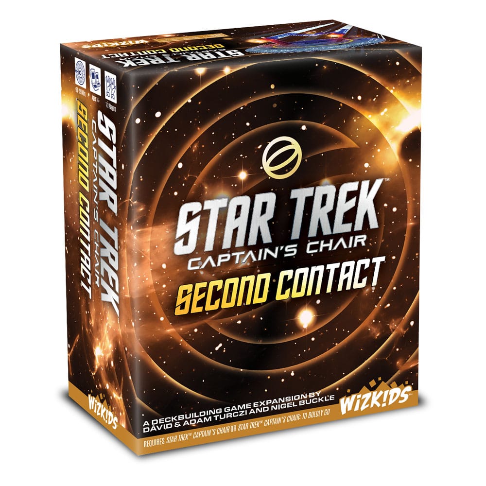 PRE ORDINE - Star Trek: Captain's Chair Card Game Second Contact *English Version*