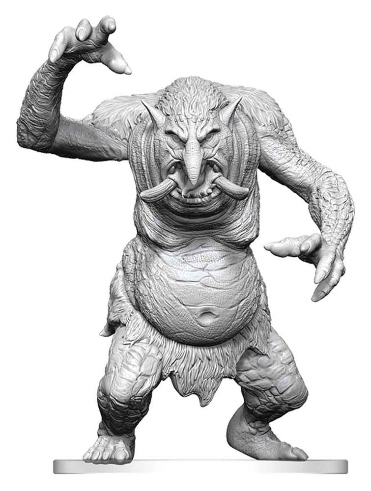 PRE ORDINE - Pathfinder Battles Deep Cuts Unpainted Miniature Forest Troll 15 cm