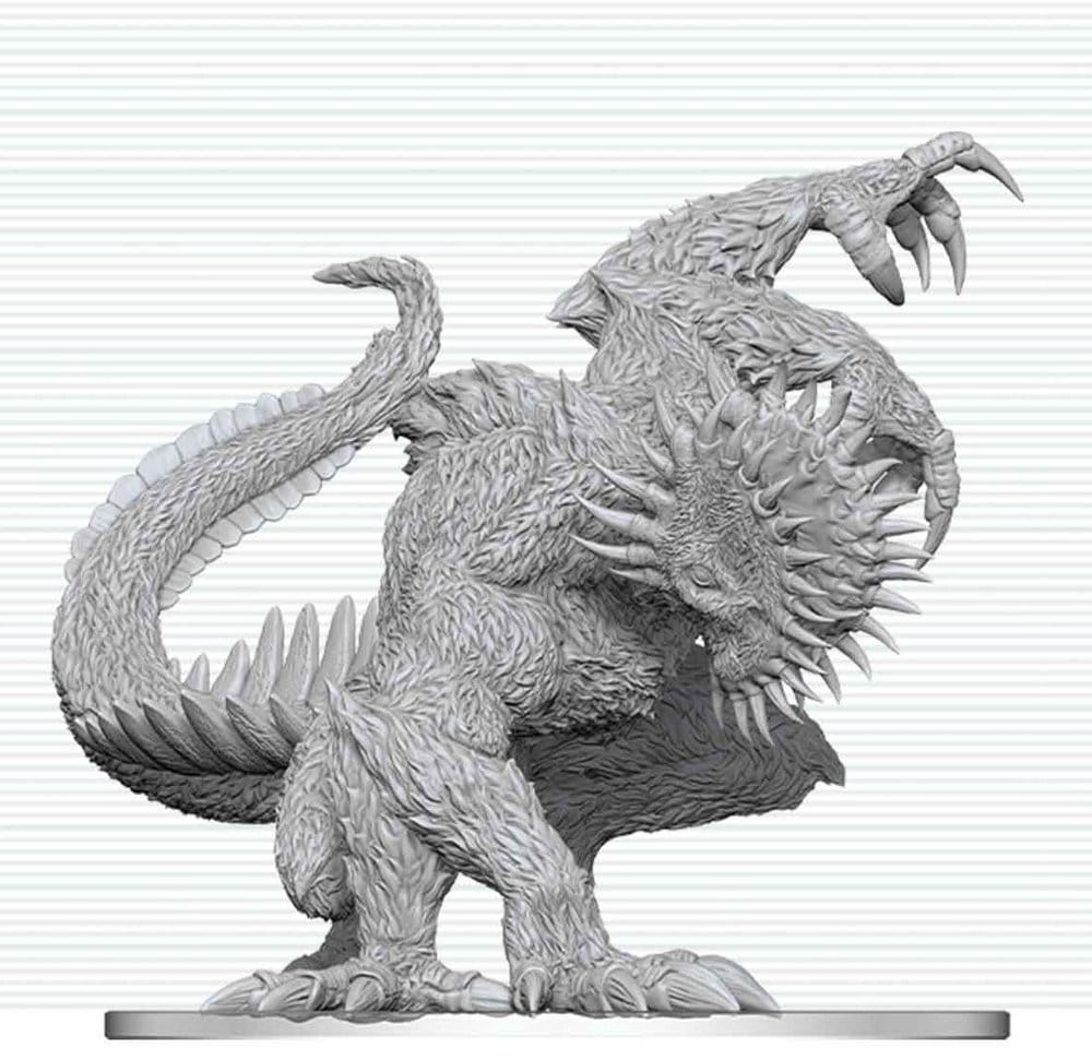PRE ORDINE - Dungeons & Dragons Nolzur's Marvelous Miniatures Unpainted Miniature Gug 20 cm