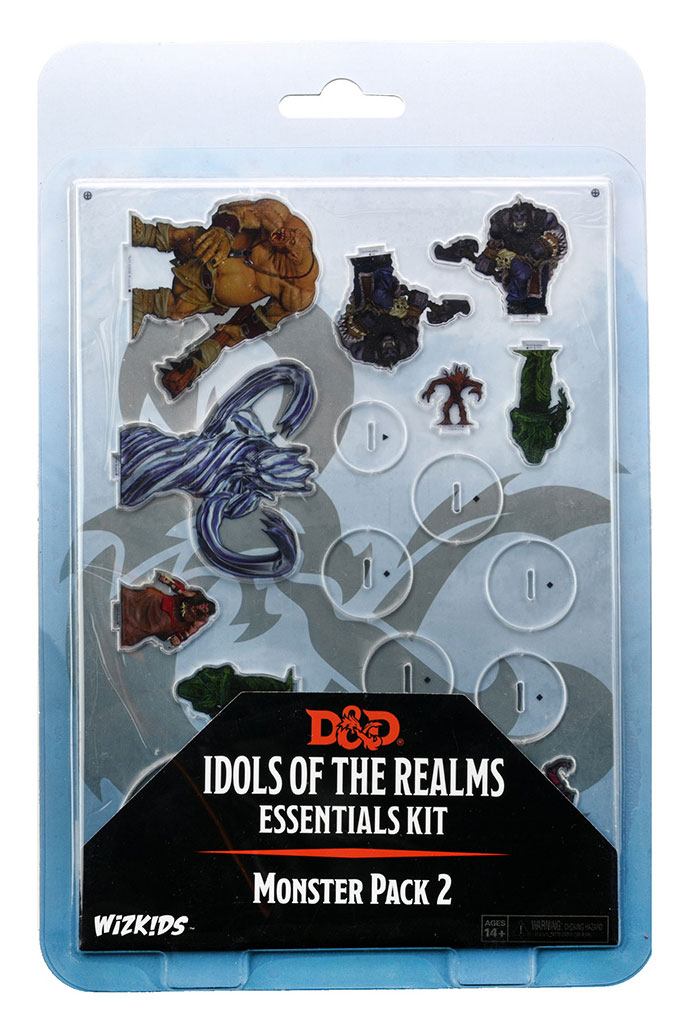 PRE ORDINE - D&D Icons of the Realms Miniatures Essentials 2D Miniatures - Monster Pack #2