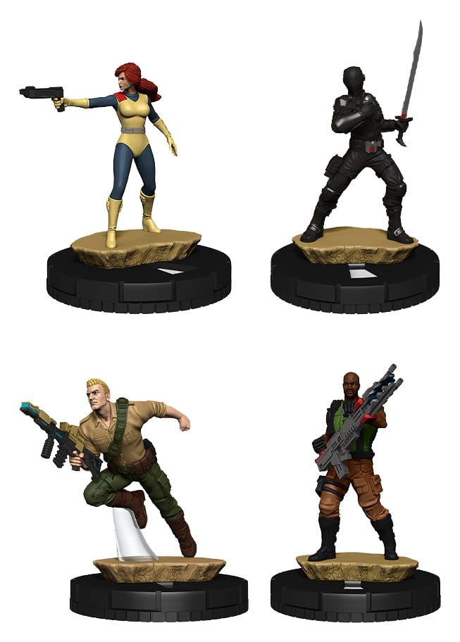 PRE ORDINE - G.I. Joe Hasbro HeroClix Iconix Mini Figures Elite Special Forces 15 cm