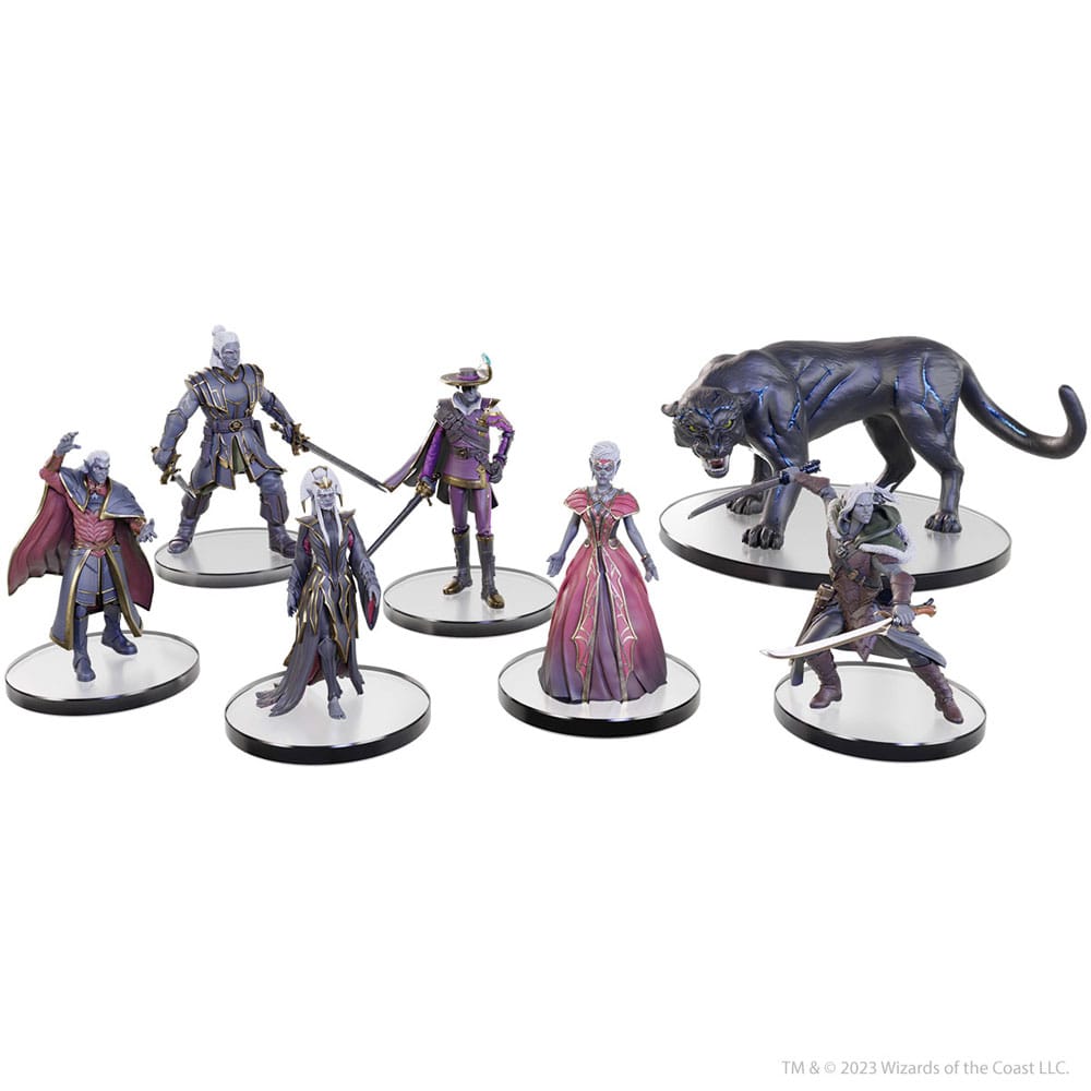 PRE ORDINE - D&D The Legend of Drizzt 35th Anniversary pre-painted Miniatures Family & Foes Boxed Set