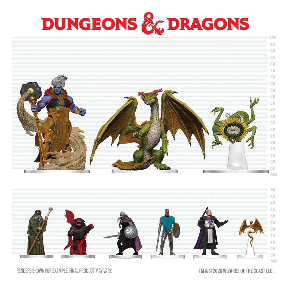 PRE ORDINE - D&D Icons of the Realms Booster Brick Adventures in Faerûn 10 ct. (Set 41) 13 cm