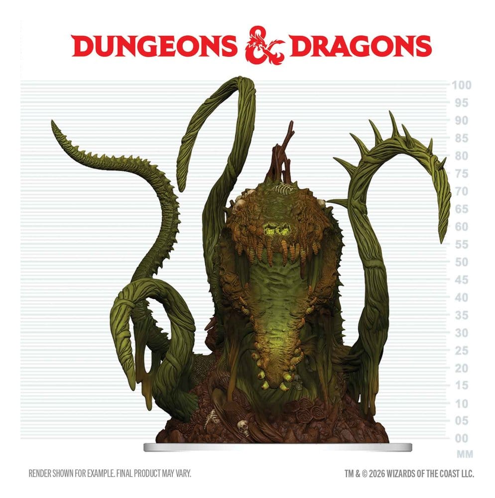 PRE ORDINE - D&D Icons of the Realms Mini Figure Spore of Moander Boxed Miniature 15 cm